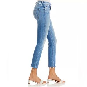 MOTHER THE DAZZLER MID-RISE STRAIGHT JEANS